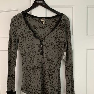 Free People thermal long sleeve